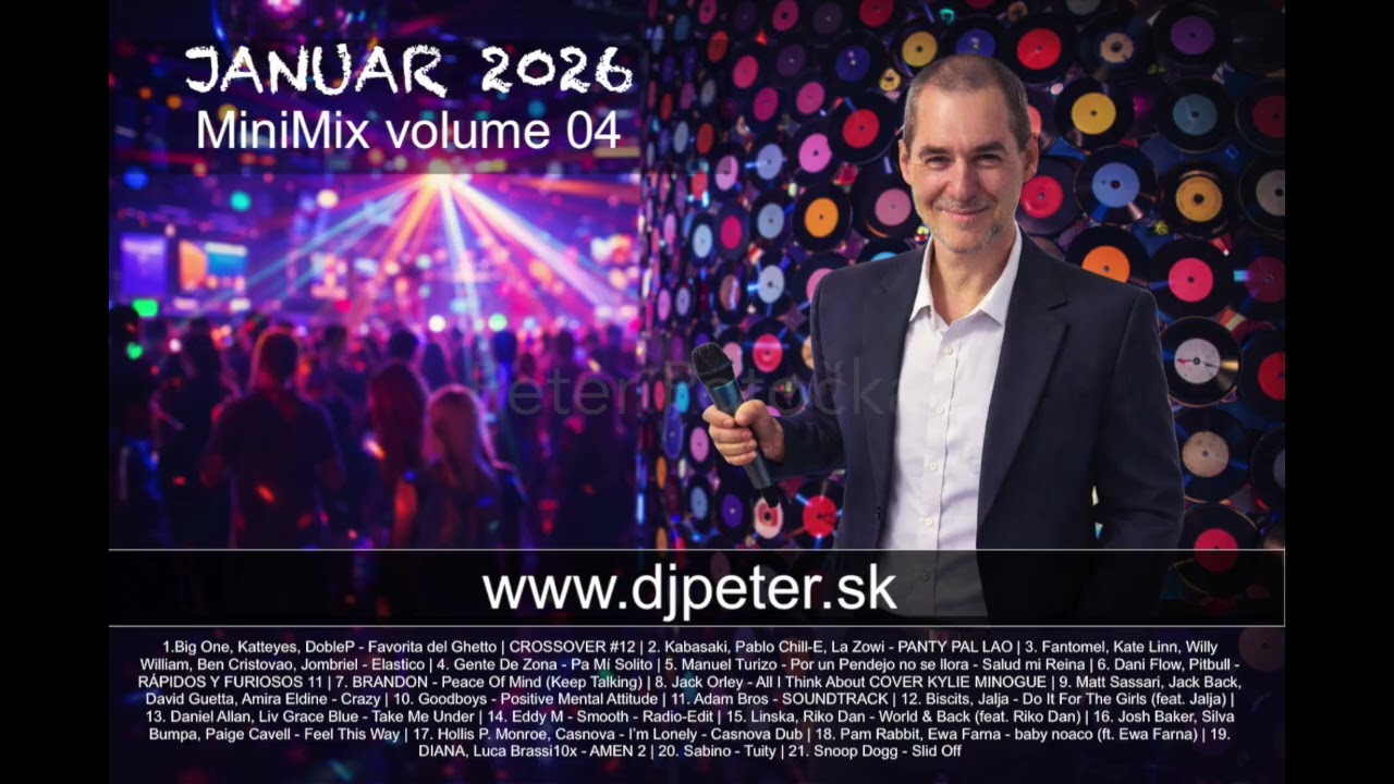 DJ PETER POTOCKA - MiniMix 2026 volume 04 / Prelet skladieb Klubových party na štvrtý týždeň Január