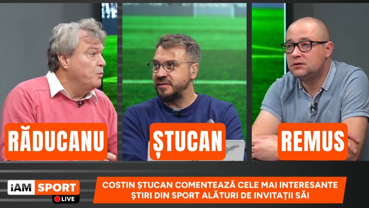 iAMsport LIVE - 26 Noiembrie | Ofertă de 6 milioane pentru Munteanu. Ștucan x Răducanu x Remus