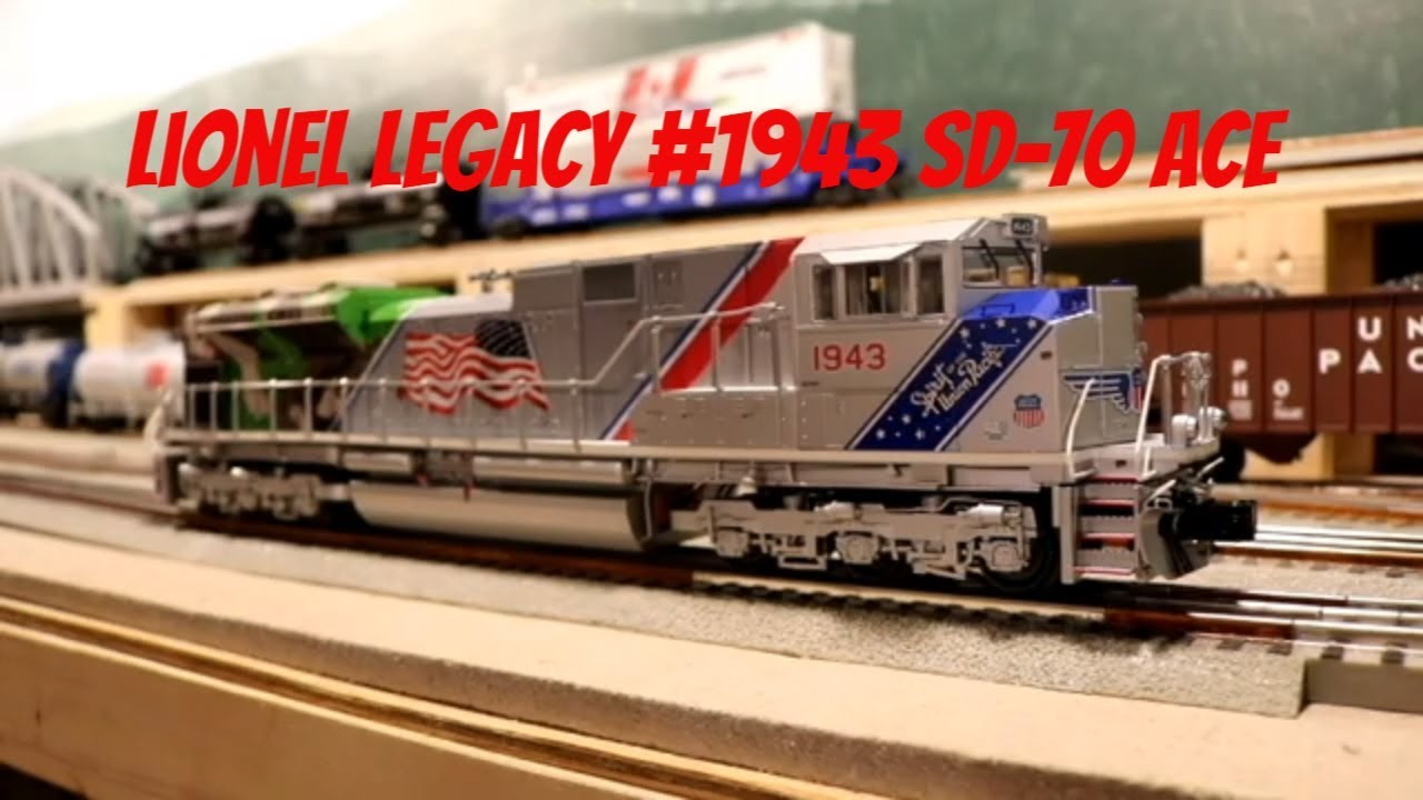 O Scale Lionel Legacy UP 1943 Spirit of the Union Pacific SD 70Ace Locomotive