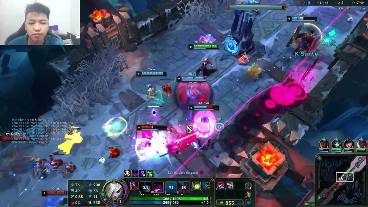 Morgana cùng Jhin, Caitlyn, K'Sante, Yone - Punlove1996 ( 22/2/2026 )
