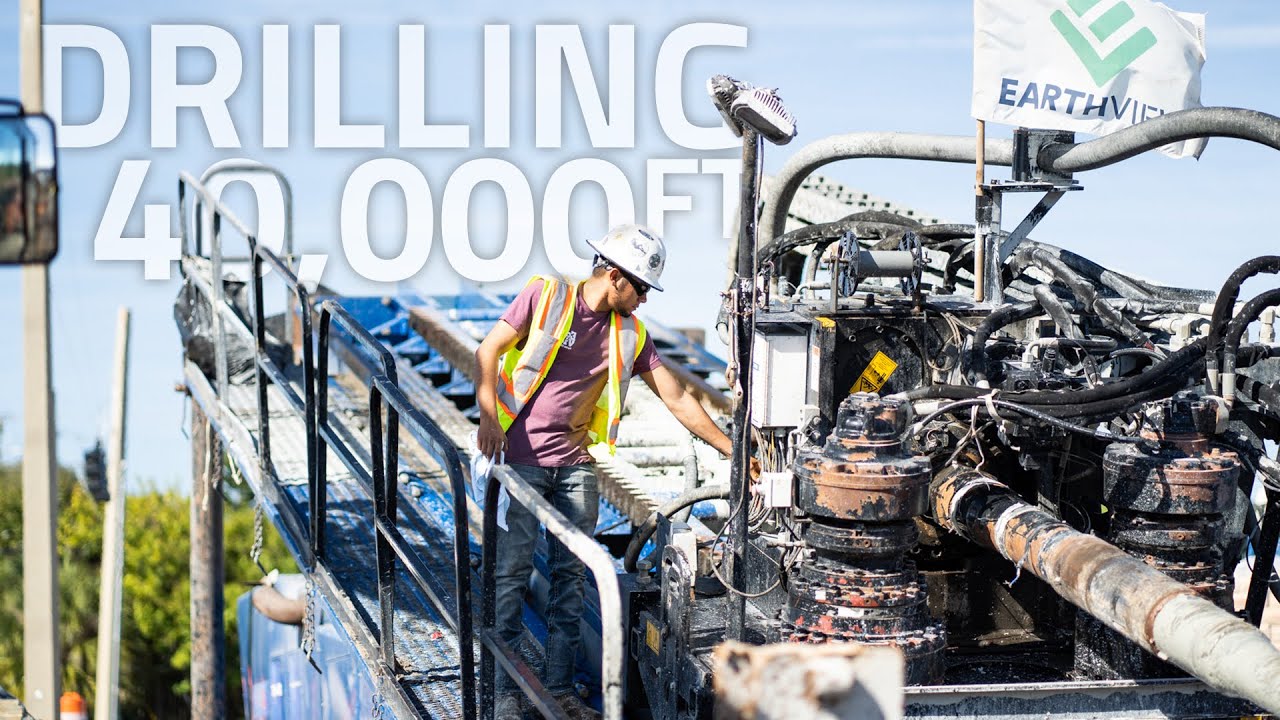 40,000ft of Water Lines | Directional Drilling In Florida | Earthview