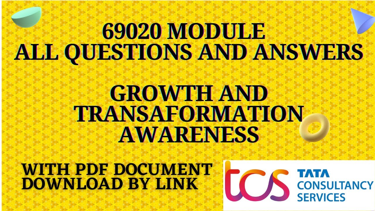 69020 GROWTH AND TRANSAFORMATION AWARENESS IEVOLVE