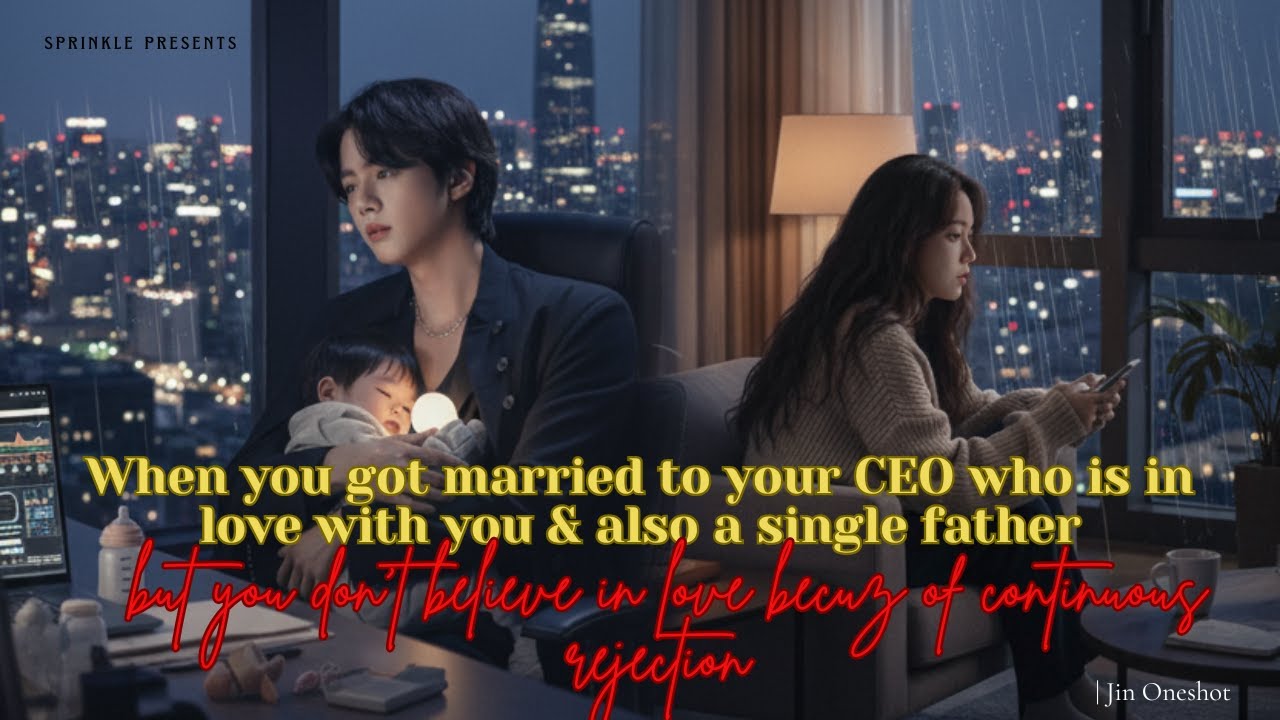 When a poor girl who doesn't believe in love got married to her CEO who is a single father [Jin ff]