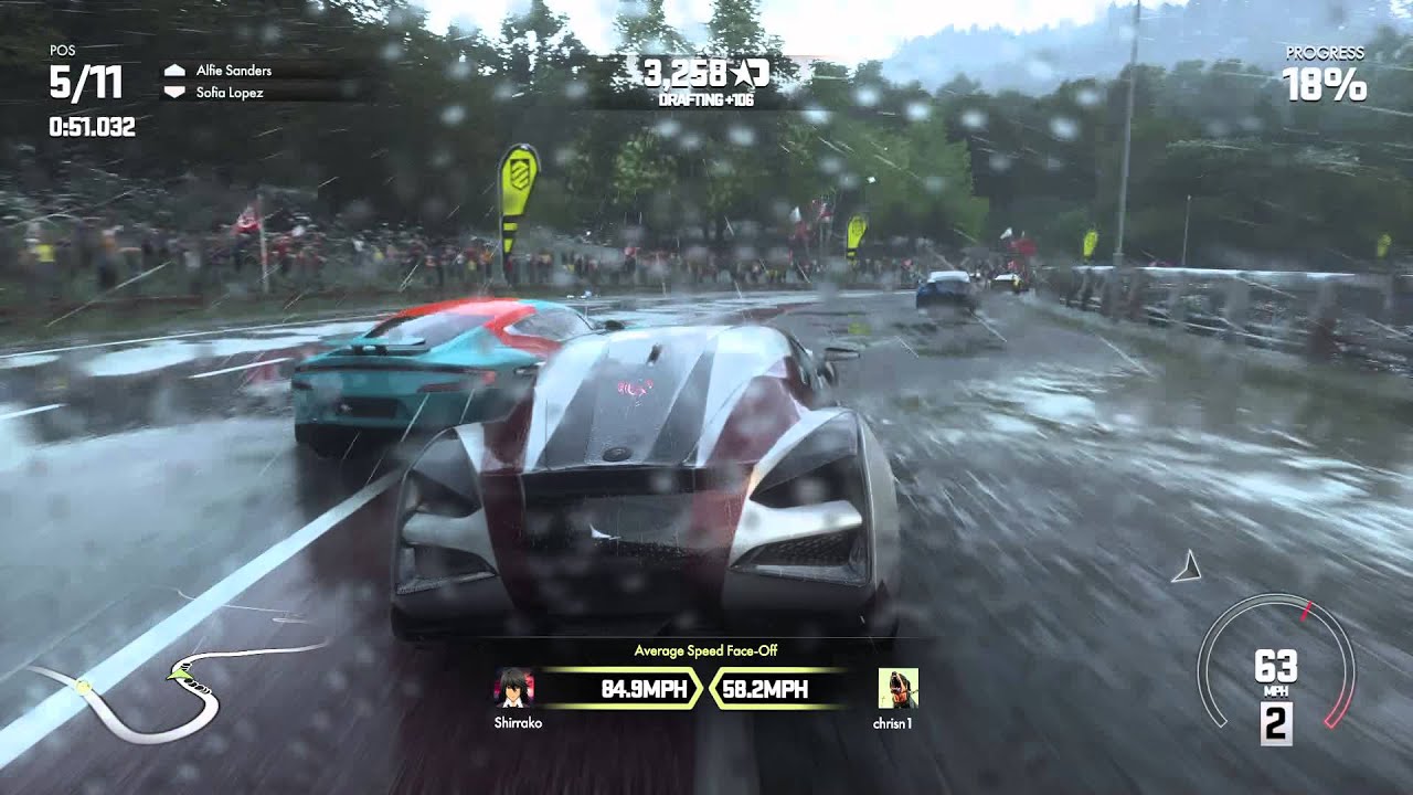 Driveclub - Icona Vulcano Gameplay @ Japan (Dynamic Weather)