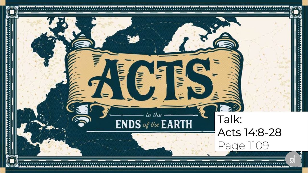 Acts 14:8-28