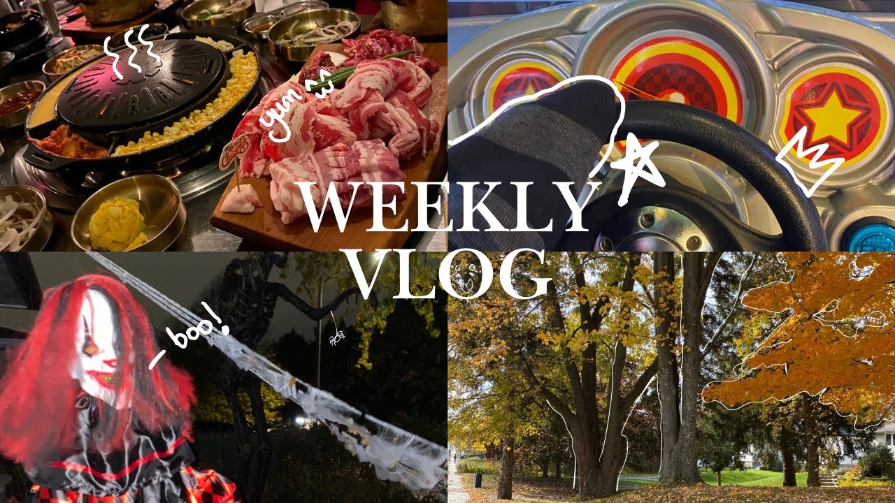 VLOG: weekly habits📸| new hair, halloween, hanging out with friends