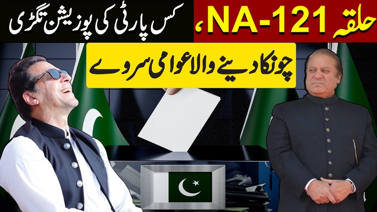 NA-121 | Election Survey | PTI Vs Non League | Elections 2024 | Express News