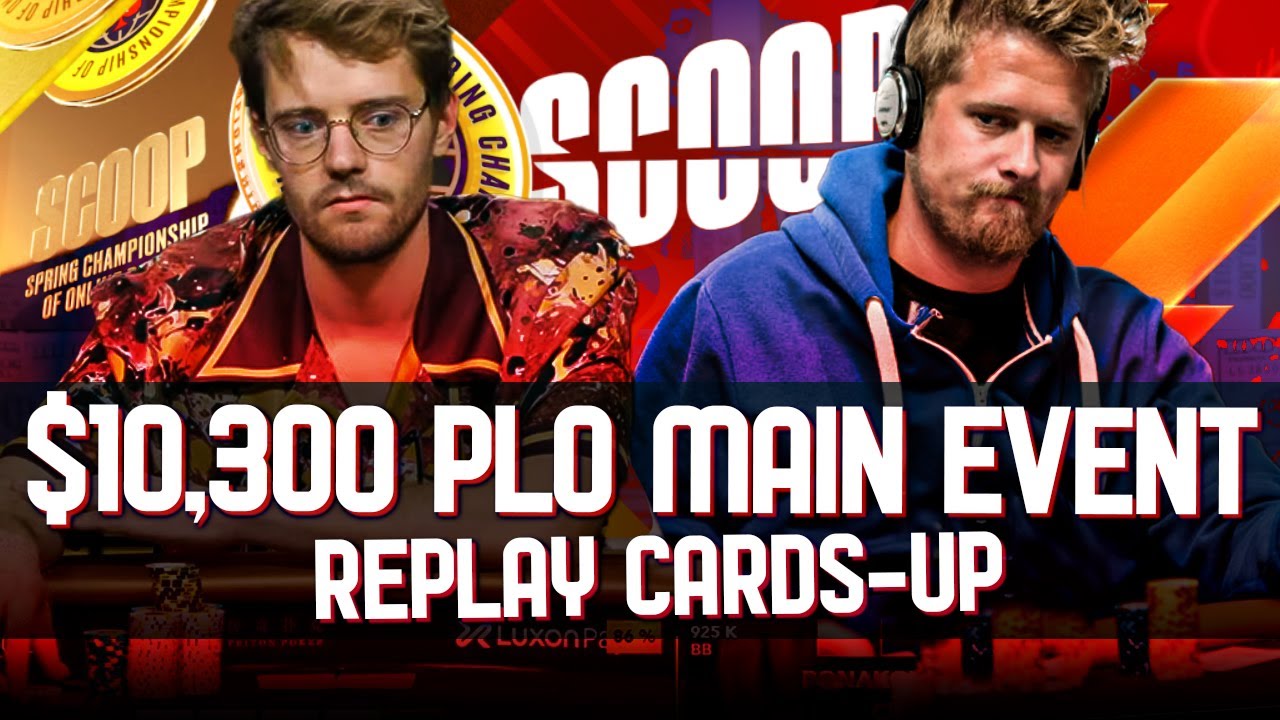 SCOOP 2022 97-H $10K ME LLinusLLove | mikki696 | Anjeyyy Replay Final Table PL OMAHA $800k Gtd