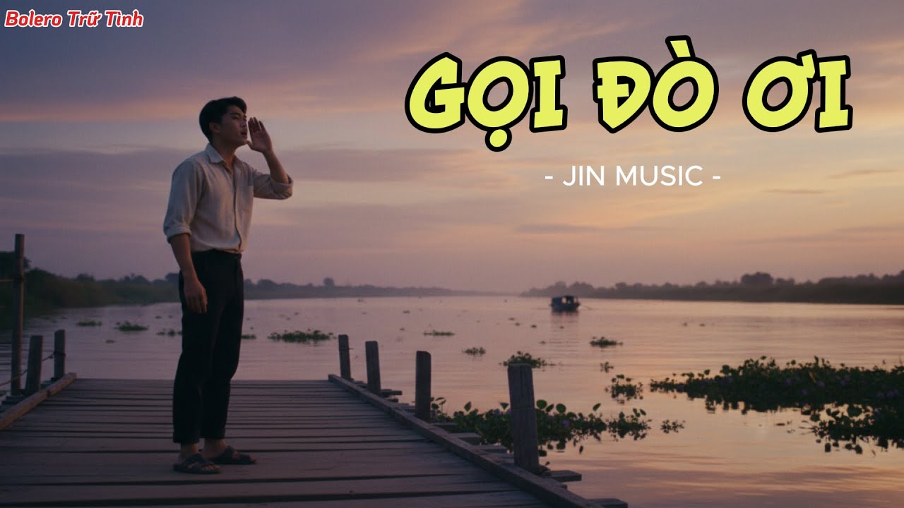 GỌI ĐÒ ƠI - Giai Điệu #Bolero Trữ Tình Hoài Niệm | Bài hát Gọi Đò Ơi mới nhất của Jin Music