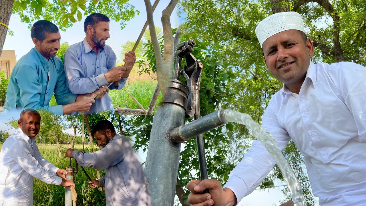 Drill My Borewell | Water Hand Pump Drilling And Installation | Mubashir | Village Food Secrets