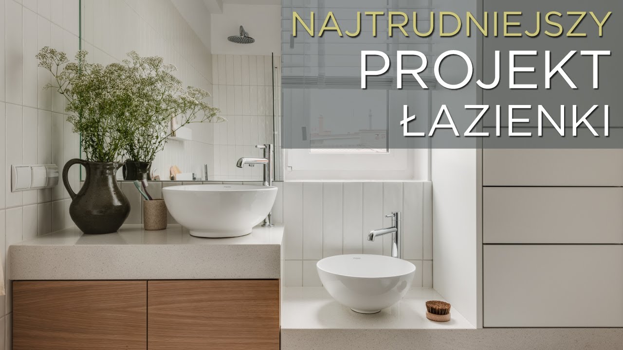 Najtrudniejsza łazienka jaką zaprojektowaliśmy - Project Tour #12