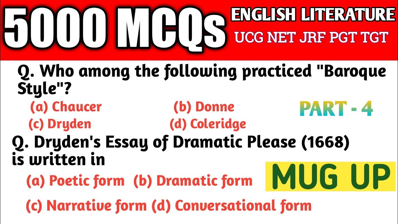 english literature ugc net|english literature mcqs with answers| british literature| avadhesh sir
