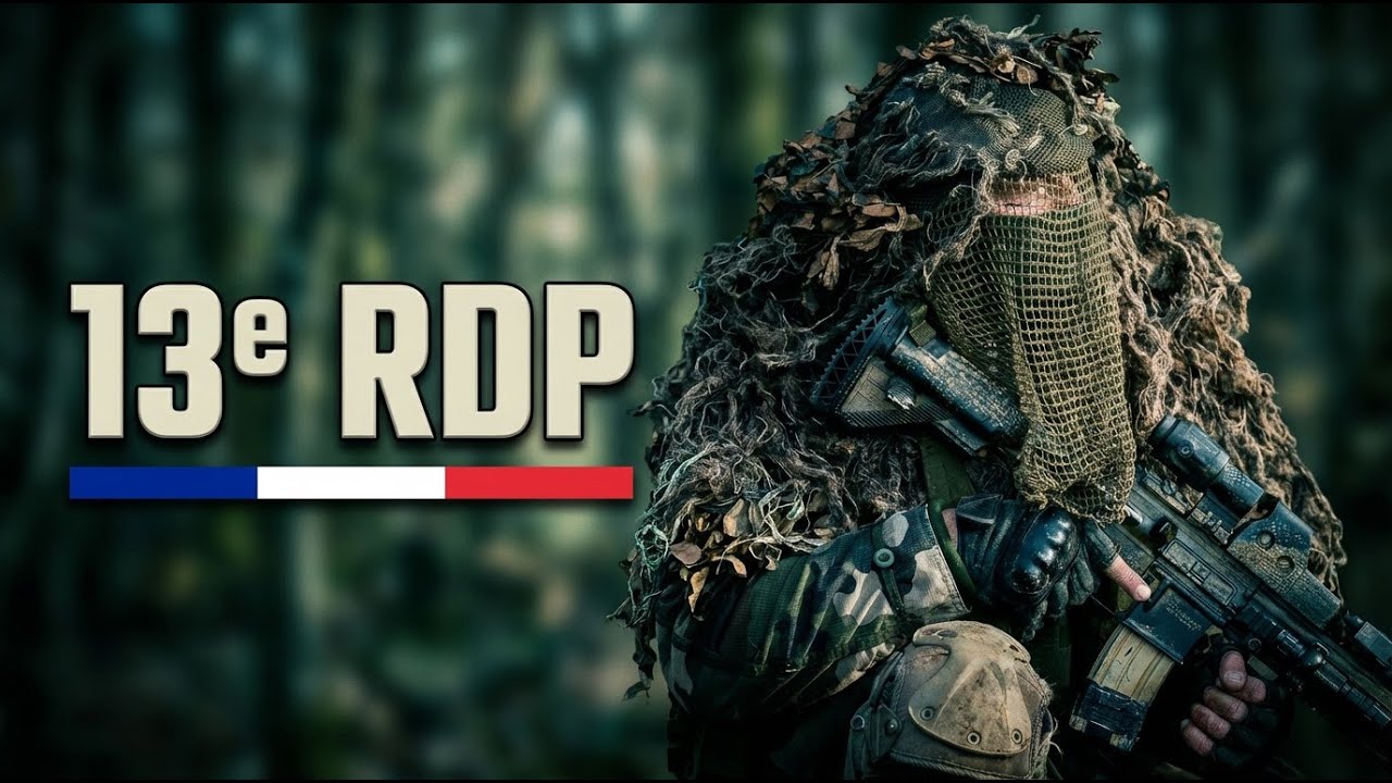 🌐 DECOUVERTE | ARMEE DE TERRE - LE 13E RDP ET LEURS EQUIPEMENTS