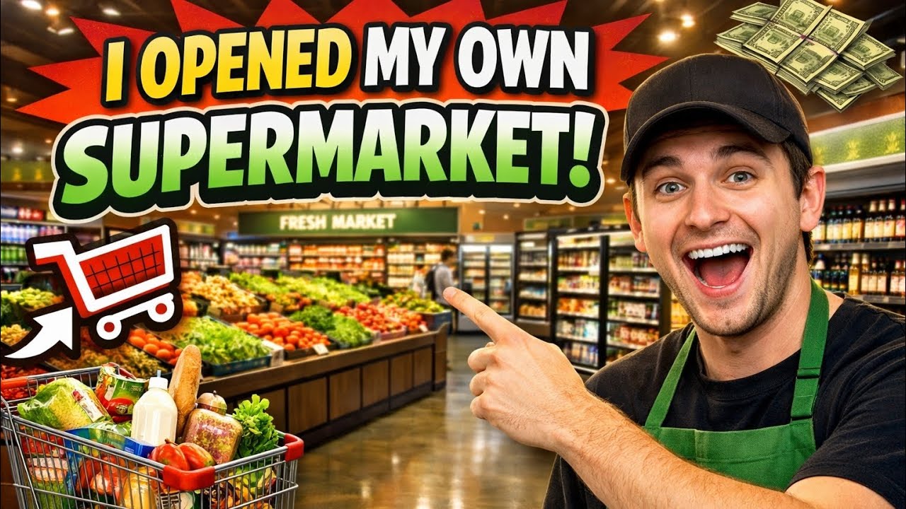 I OPENED MY OWN SUPERMARKET 