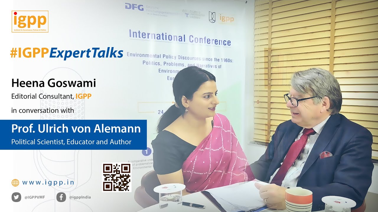 #IGPPExpertTalks (Episode 6- Conversation with Prof. Ulrich von Alemann)