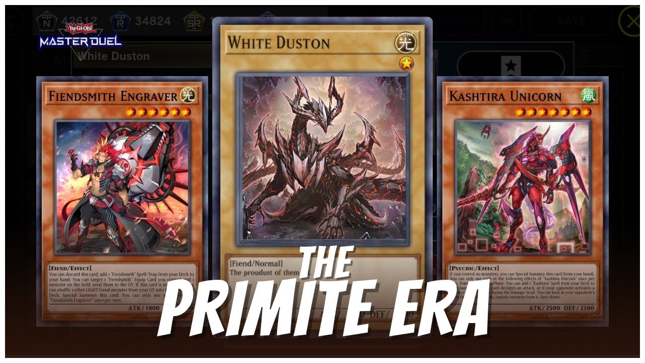 PRIMITE FIENDSMITH KASHTIRA combos 40 cards | Decklist & Ranked replay | Yu-Gi-Oh! Masterduel