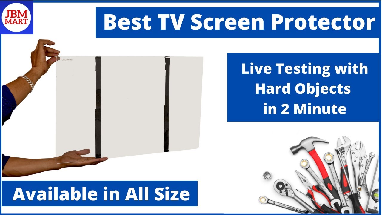 JBM MART LED TV Screen Protector for all Size TVs | Best TV Screen Guard