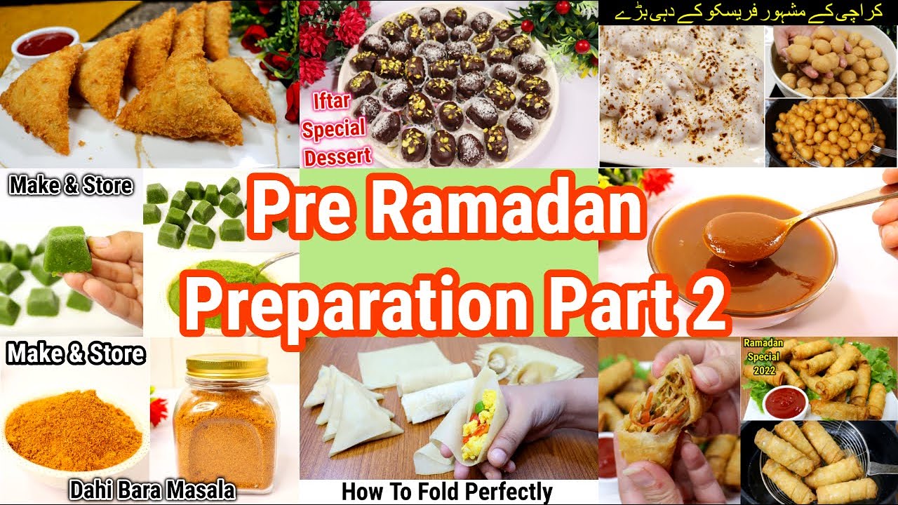 Ramadan Preparation Part 2 2023 |Ramadan Pre Preparation Food Storage Ideas By Tasty Food With Maria
