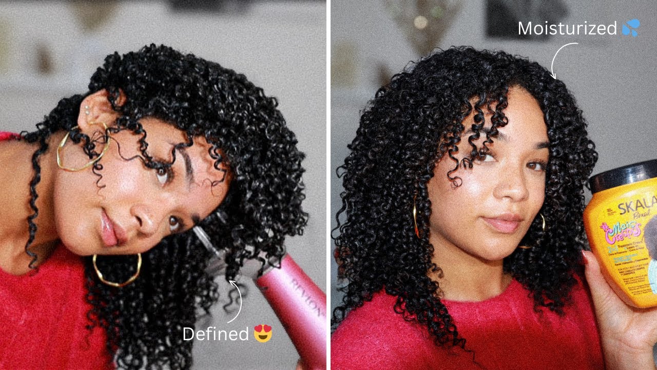 Soft, Defined Curls?! Orange SKALA Review on Natural Hair 🍊
