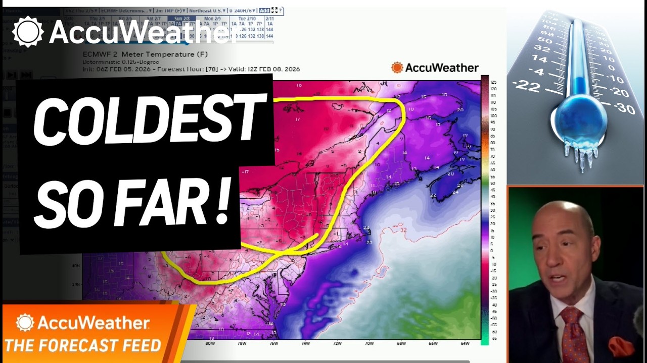Forecast Feed: Northeast to See Extreme Cold, Snow