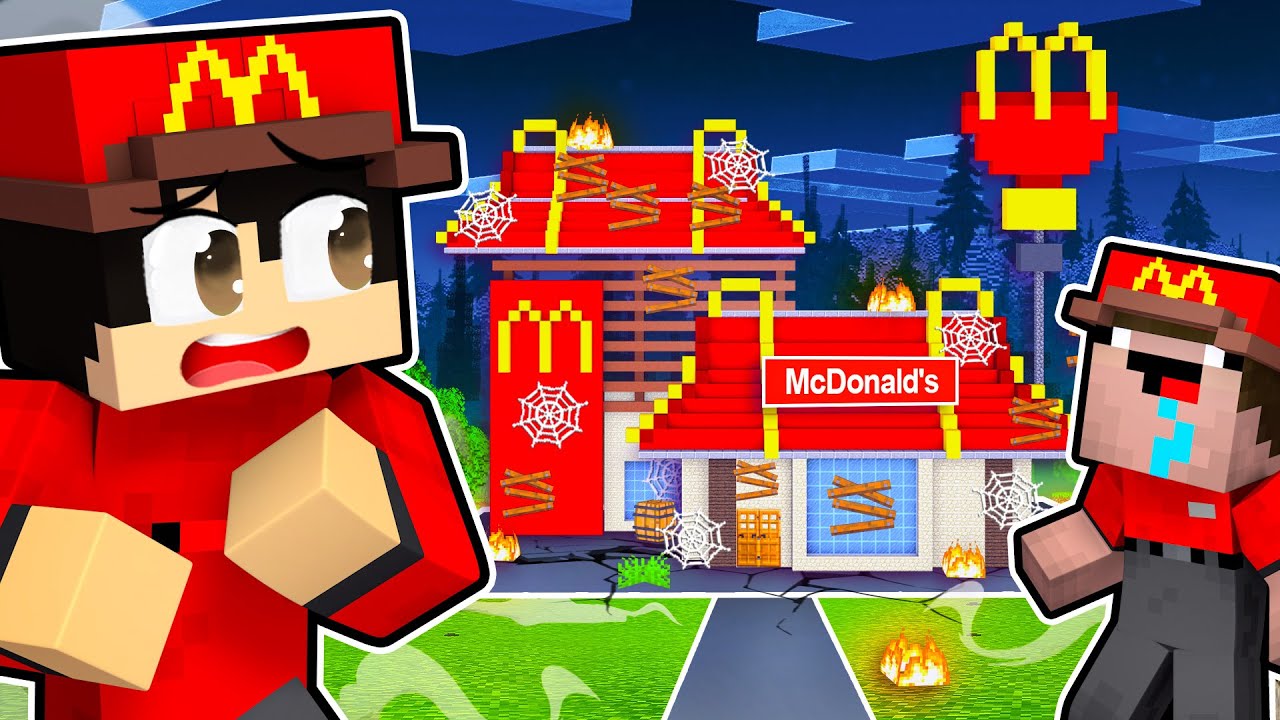 NU INTRA la *MCDONALD'S* la 3 DIMINEATA in Minecraft!