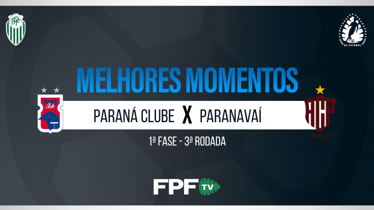 PARANÁ CLUBE 1X0 PARANAVAÍ | MELHORES MOMENTOS | SEGUNDONA SANEPAR 2026 | RODADA 3