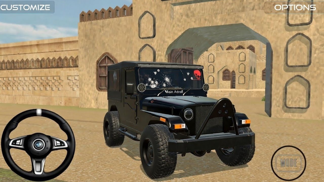 Sidhu moose wala's Thar Driving Game |Car Wala Game