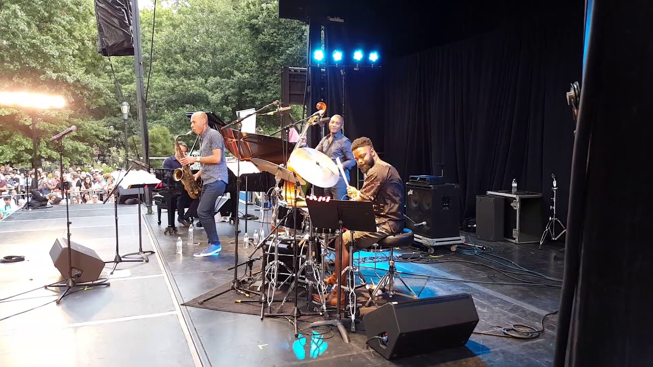 Marcus Gilmore Live at Tompkins Square Park - Charlie Parker Jazz Festival