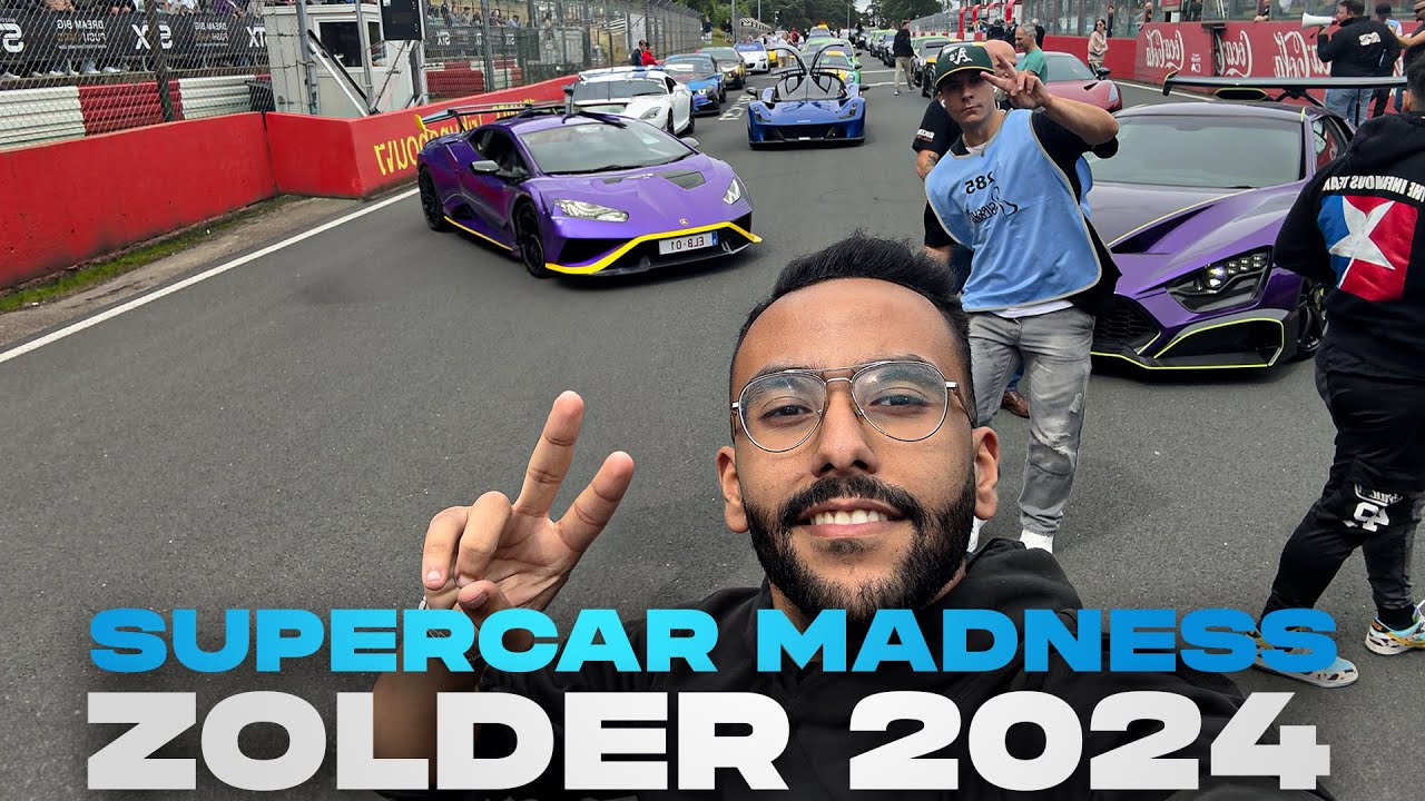 SUPERCAR MADNESS ZOLDER 2024 ! 🏎️💥
