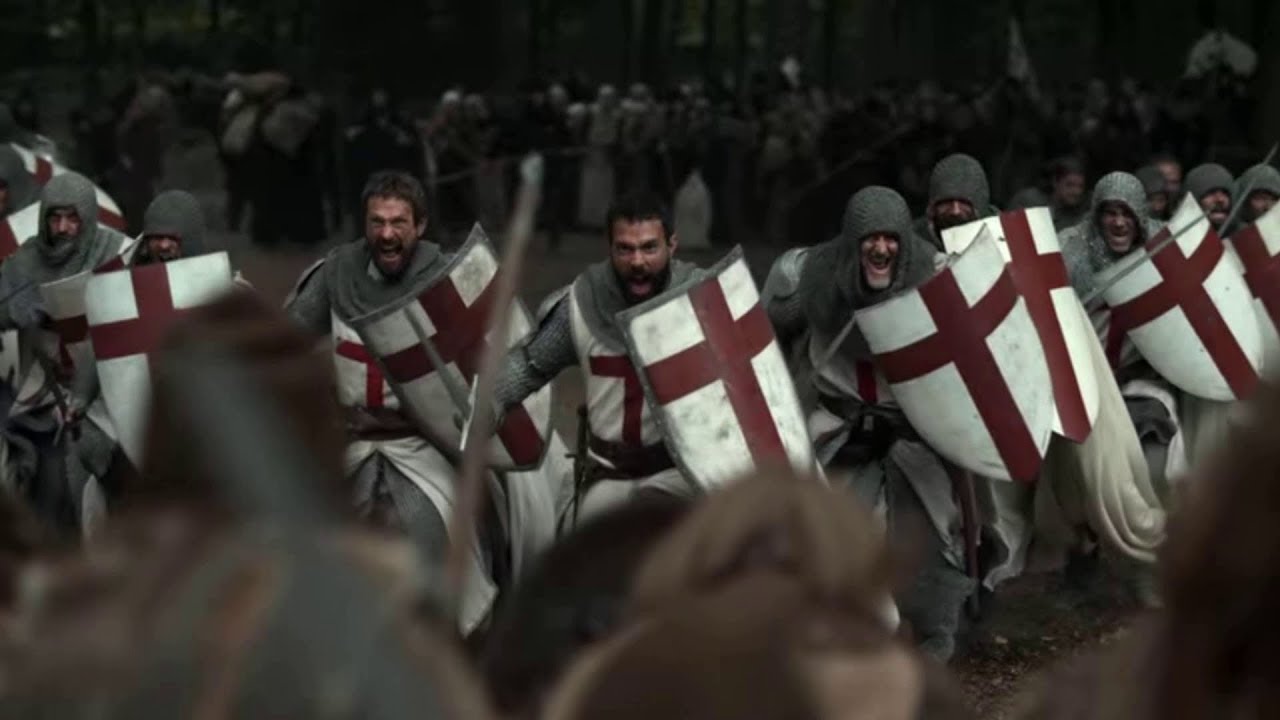 Tempelritter verteidigen Juden gegen S&ouml;ldner | Knightfall Staffel 1 (Deutsch/HD)