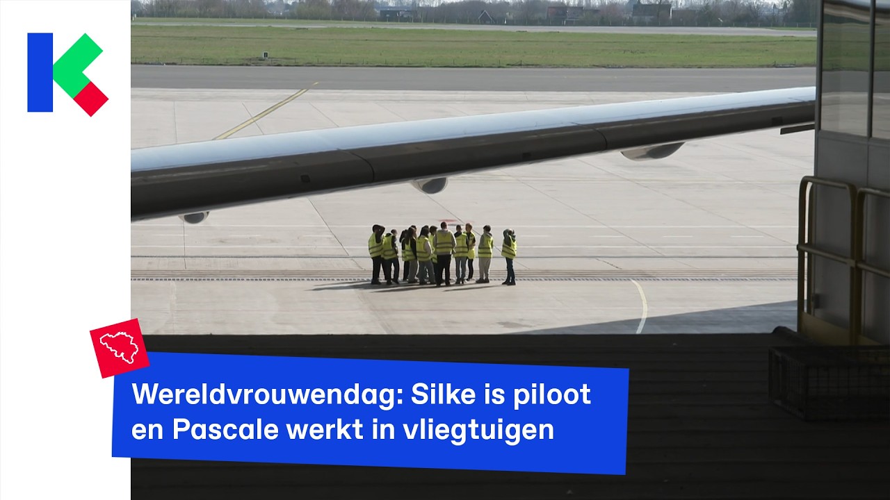 Wereldvrouwendag: Silke is piloot en Pascale werkt in vliegtuigen