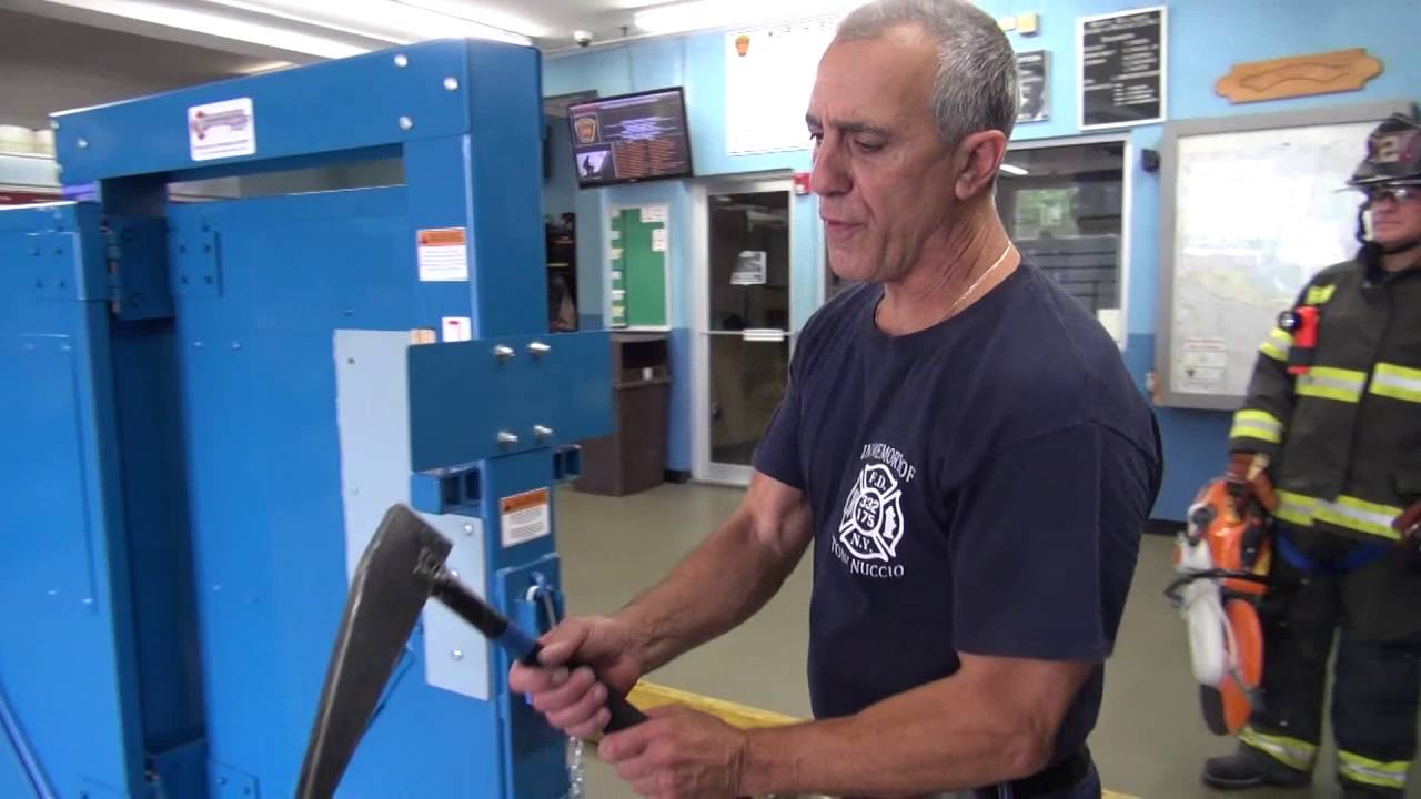 Firehouse Innovations LI, Inc. - Multi-Force Forcible Entry Door - Cutting Station Feature