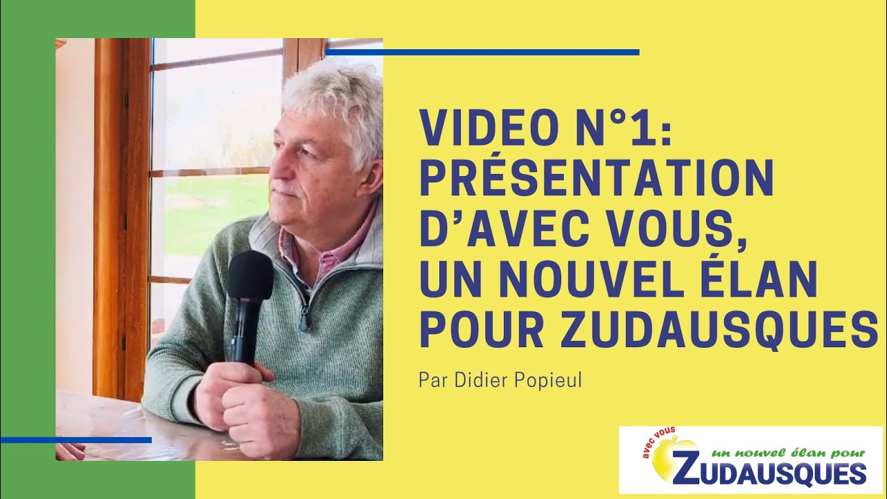 Présentation de la liste par Didier POPIEUL