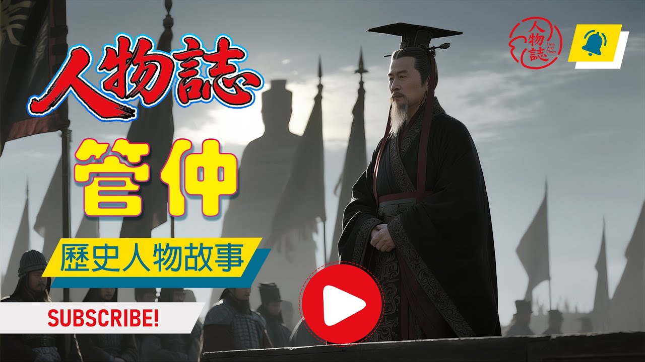 管仲：從「射君之罪」到「九合諸侯」，如何以富國強兵定霸業？｜睡前慢敘版 #管仲 #人物誌 #歷史故事