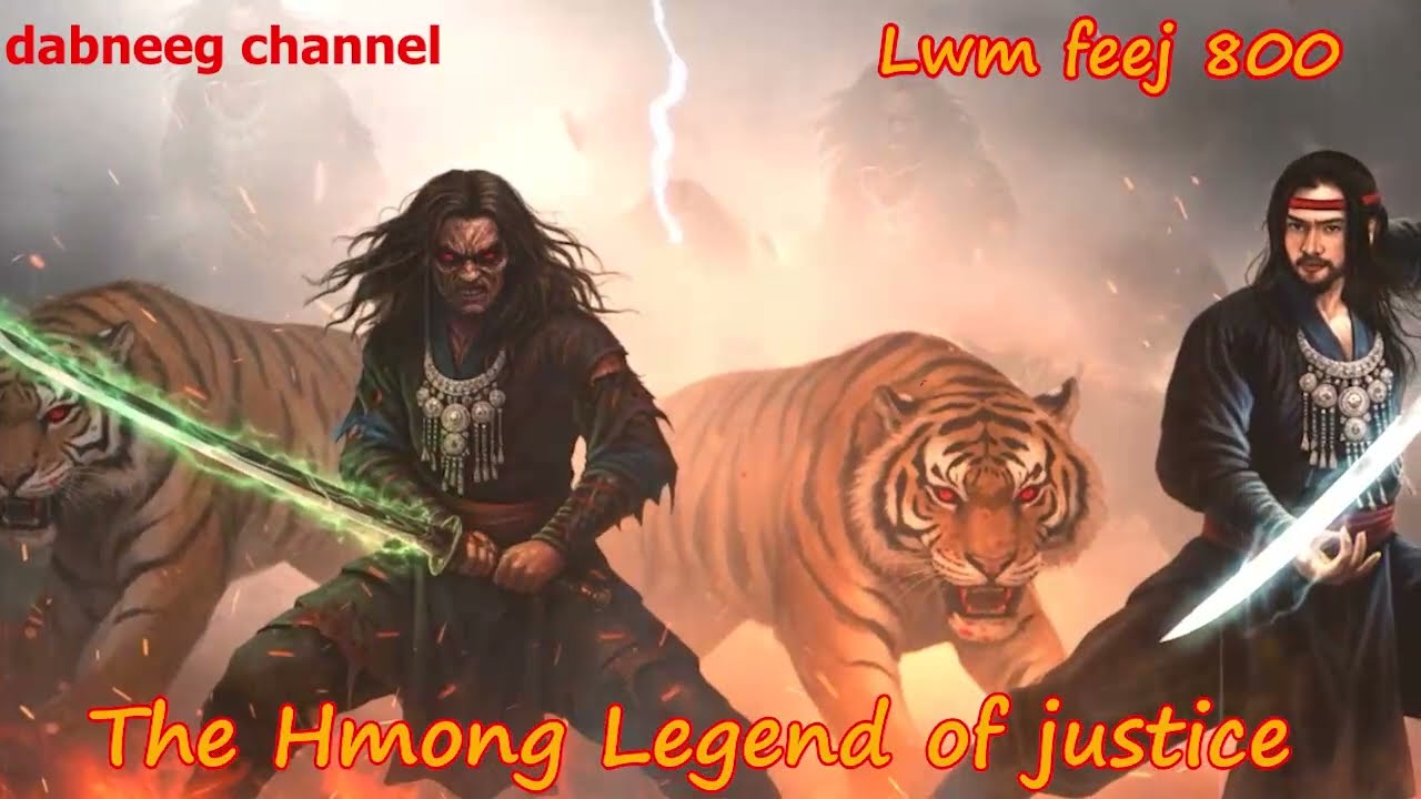 Lwm feej tub nab dub The shaman Part 800 - Yawg Phuab Toom  - Swordsman of Justice story