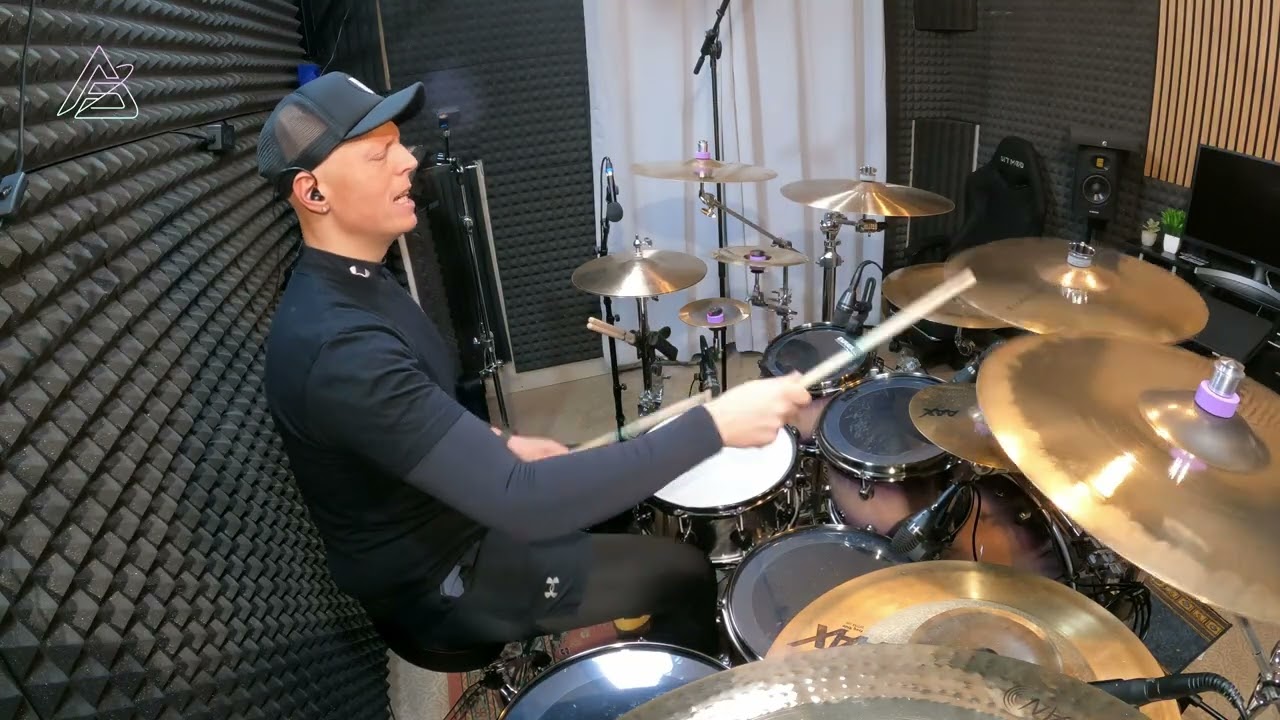 AS I LAY DYING | CONFINED - DRUM COVER _andrea_drum_