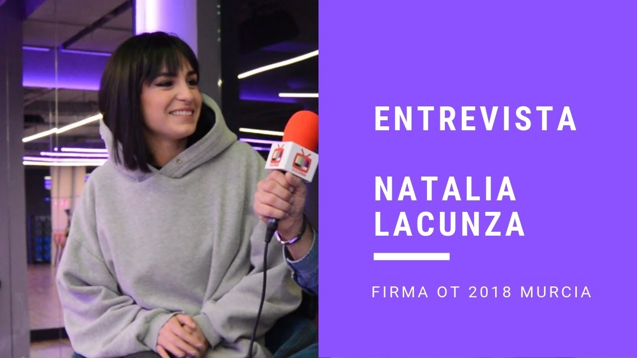 Natalia ( OT 2018) valora sus proyectos musicales: 