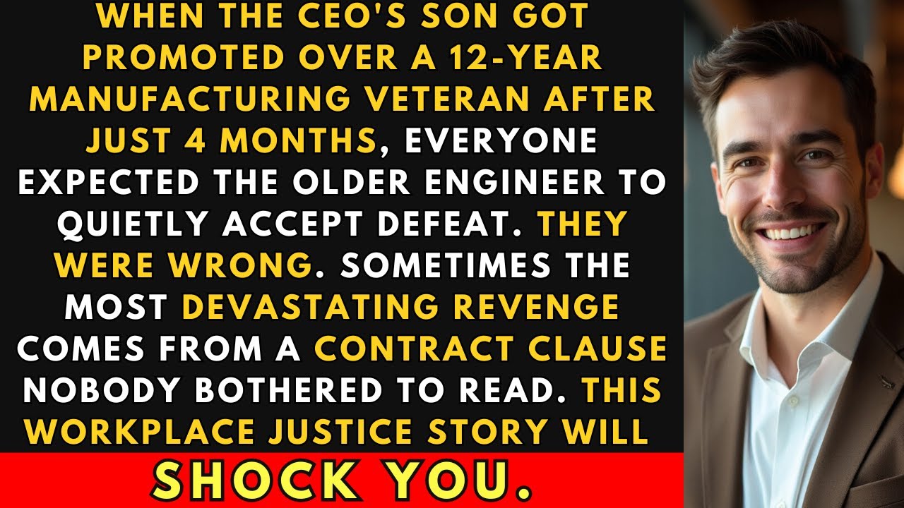 CEO's Son Got My Job After 4 Months. I Gave 12 Years. Guess Who Left with $4.9M?