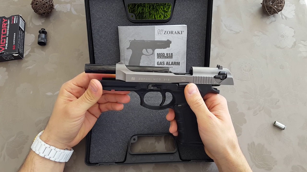 ZORAKI MOD 918 Titan. Сигнально - шумовой пистолет (Rus.)
