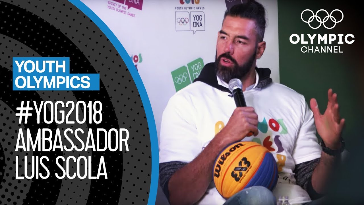 Luis Scola represents the YOG2018 in his hometown |&nbsp;Youth Olympic Games