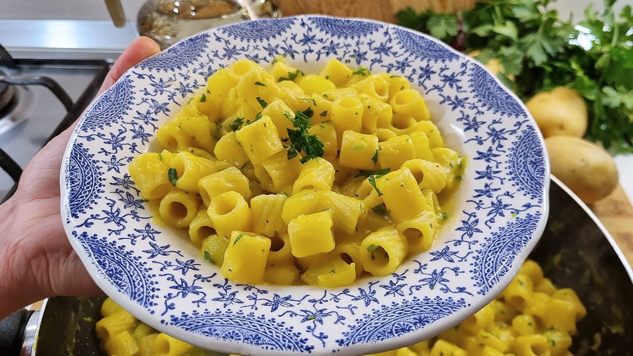 Pasta e patate alla siciliana