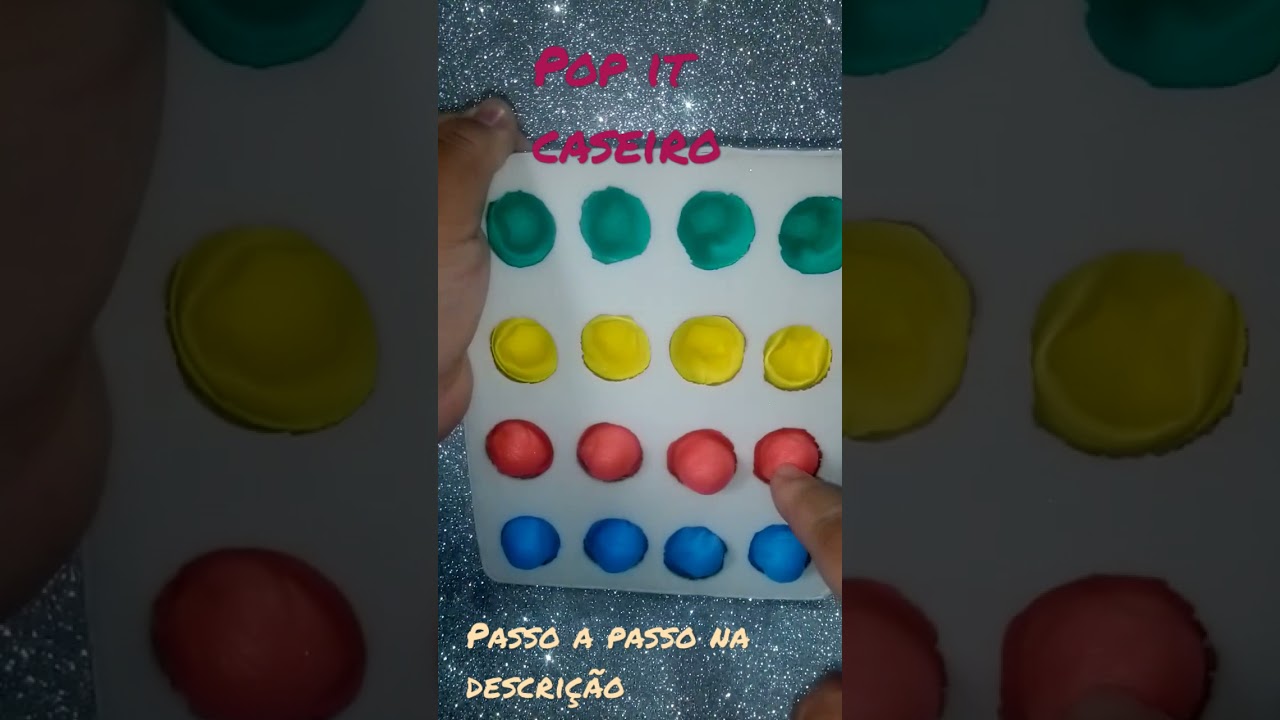 pop it caseiro