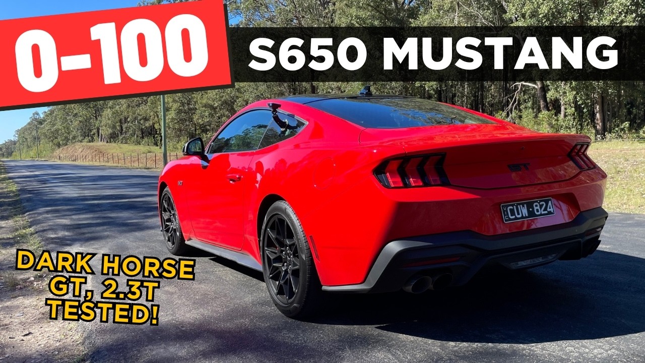 Обзор Ford Mustang (S650) 2024 года: разгон от 0 до 100 миль и тест-драйв от первого лица &ndash; Dark Horse, GT, 2.3T