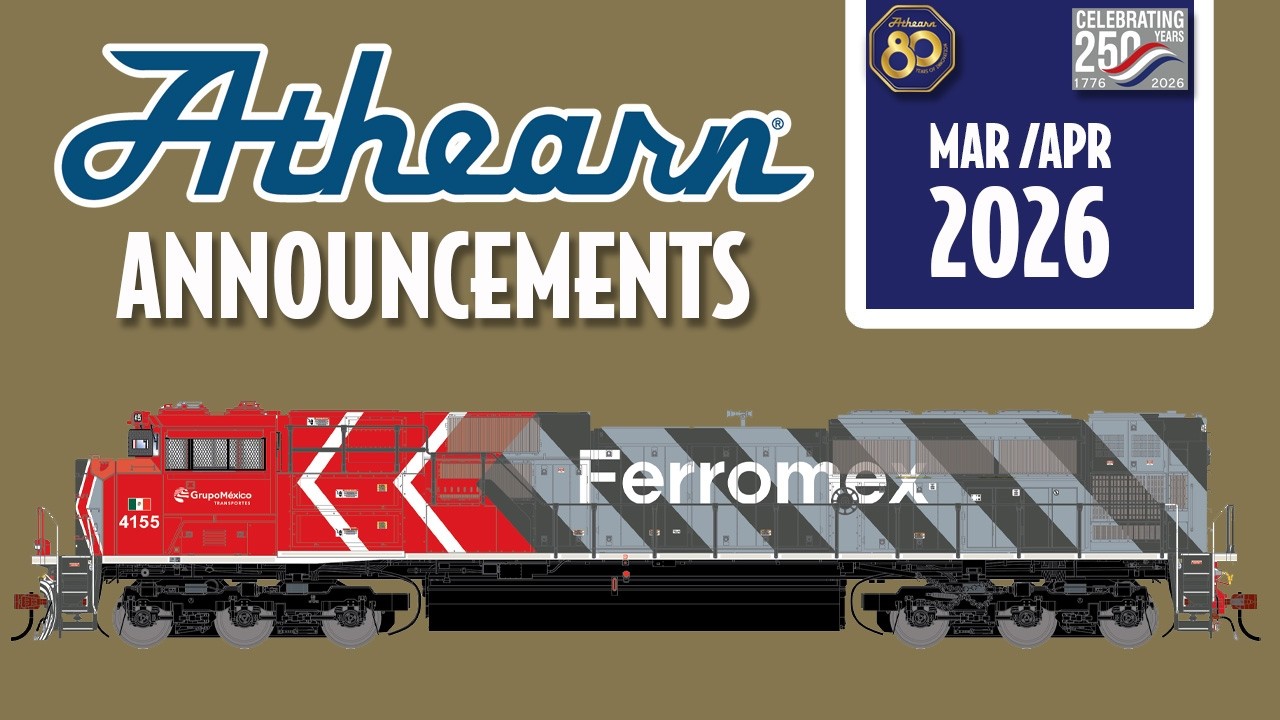 Athearn MAR/APR 2026 New Announcement: Athearn Genesis EMD SD70ACu