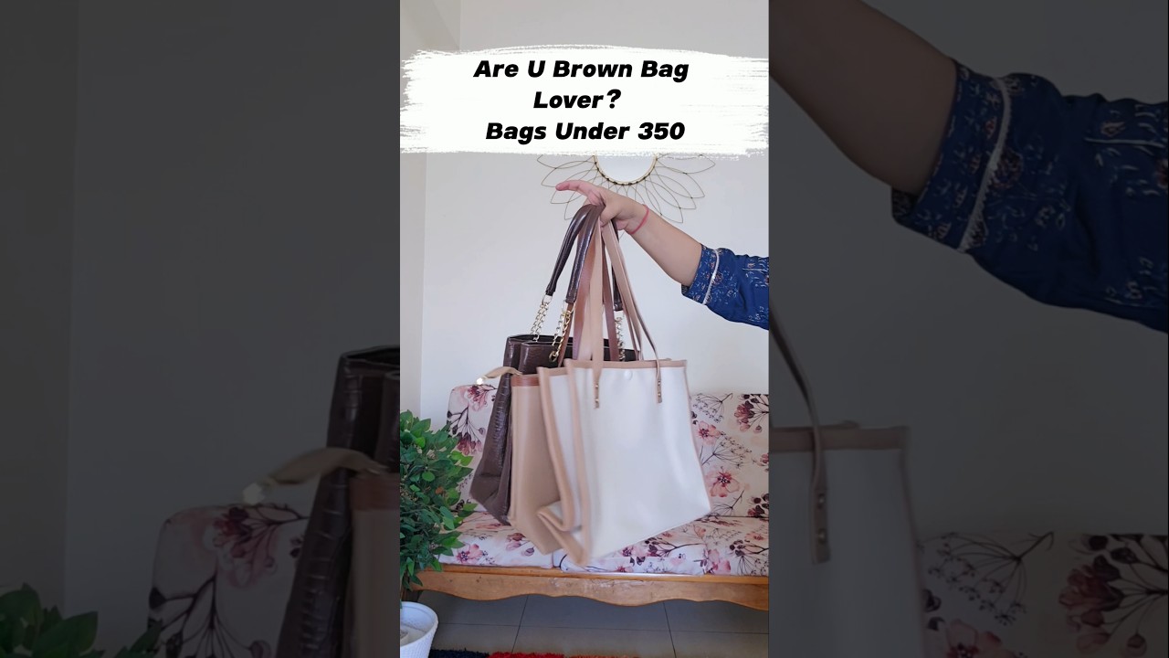 If you love brown bag ❣️#bags #officebag #collgebags #meesho #meeshohaul #meeshofinds #ytshorts