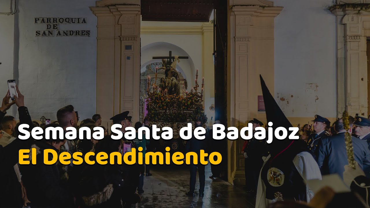 Procesión de El Descendimiento en la Semana Santa de Badajoz