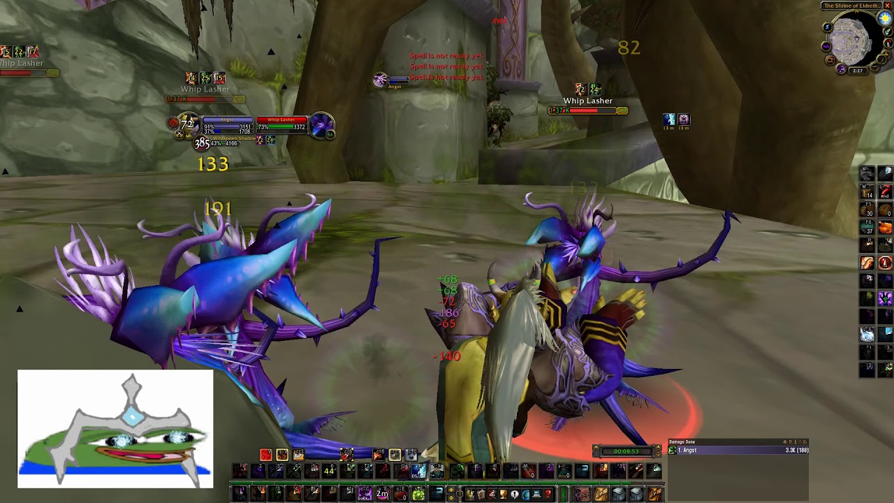 Dire Maul East Solo Warlock 18min 3Boss run (100-200+ gold per hour)