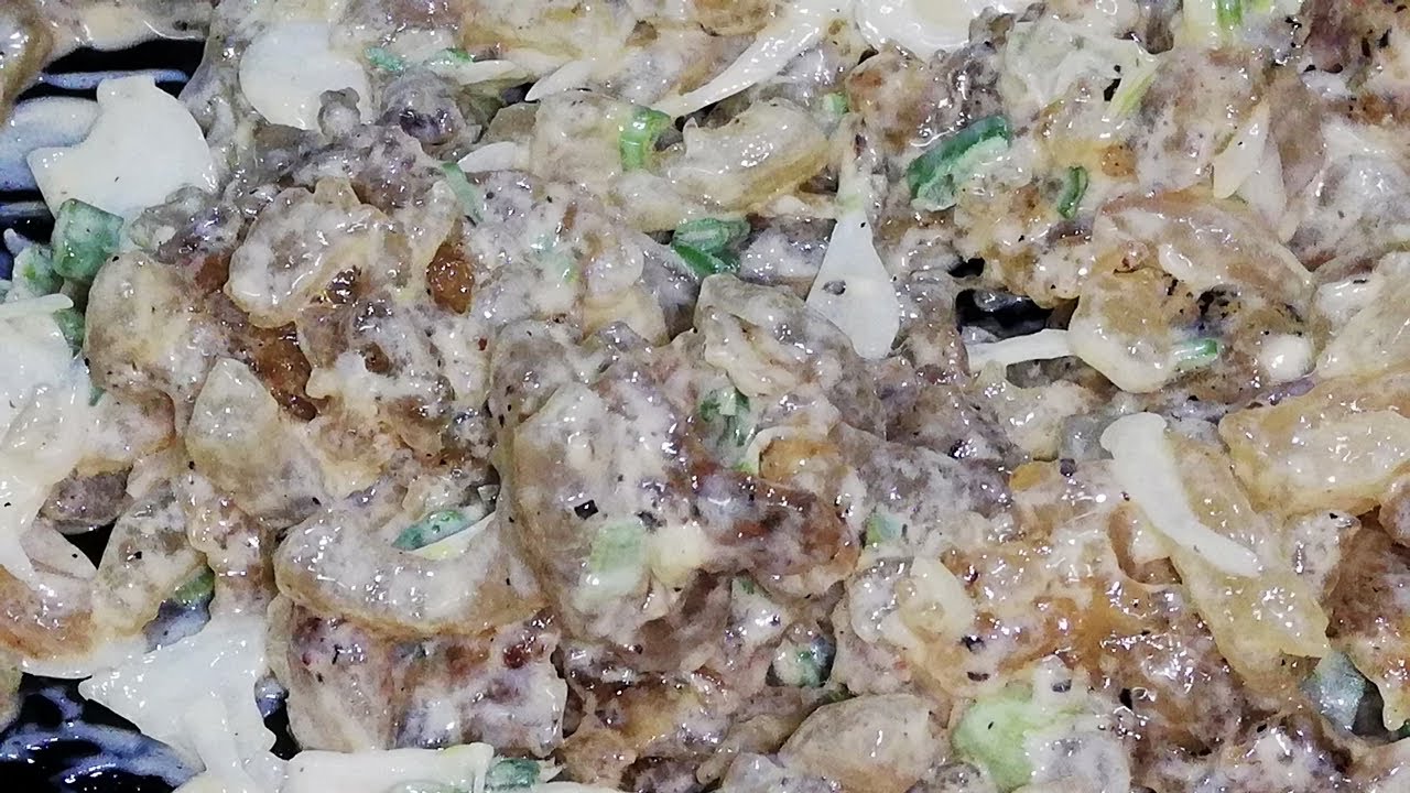 Bizarre But Delicious! Filipino Cow Skin Salad (Dinakdakan)