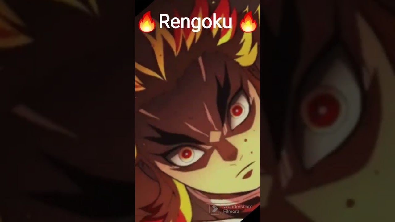 Rengoku Kyojuro 🔥 music: Awake and alive = Skillet. 