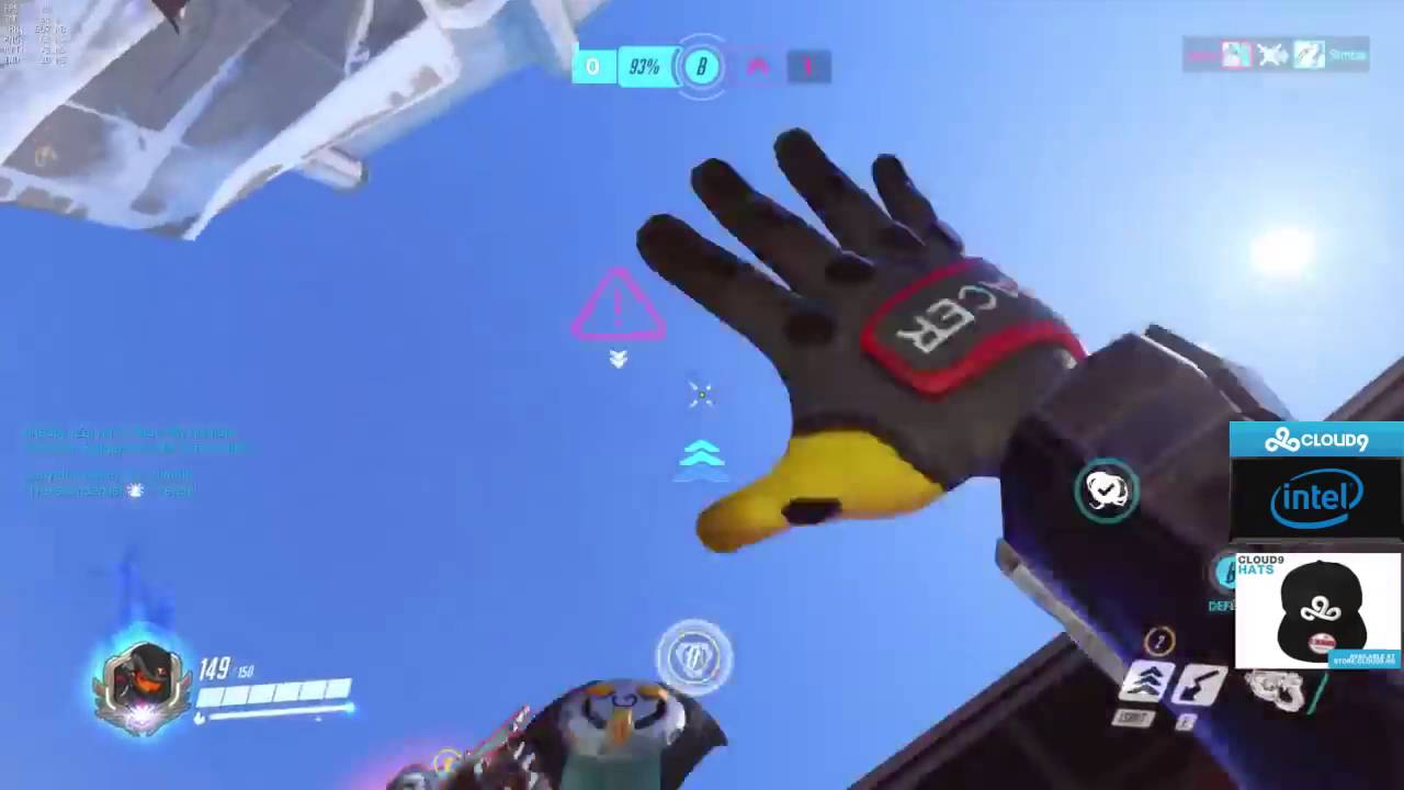 Overwatch C9 Surefour Playing Sick Game As Tracer With 52 Elims